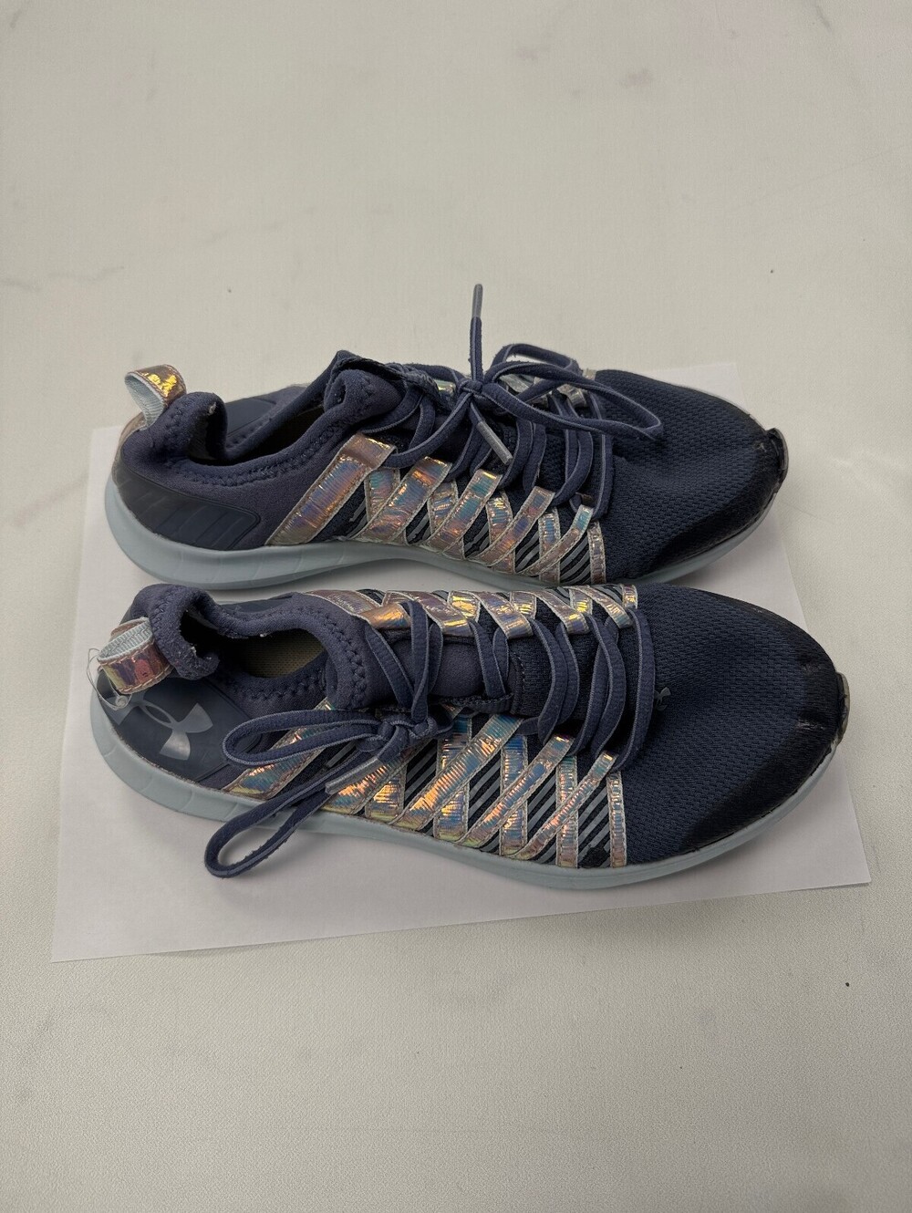 Under Armour Athletic Shoes Navy 2010s Shoe Type - Girls 5Y